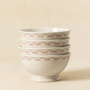 McGEE  & CO. Coronet Dinner Bowls (Set of 4)